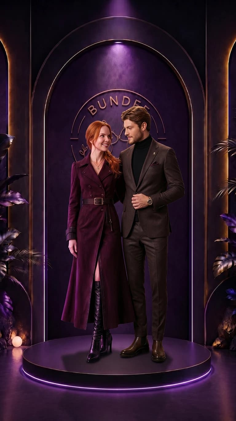 Freya & Emir character couple visual