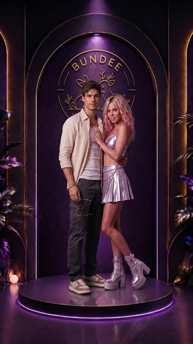 Mira & Leo character couple visual