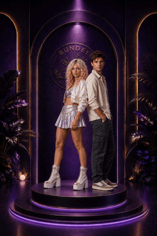 Mira & Leo character couple visual