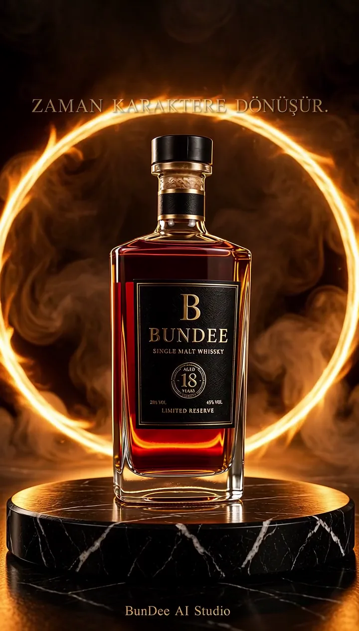 Pubblicità di prodotto per una bottiglia di whisky — anteprima video